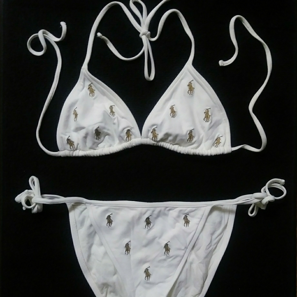 Ralph Lauren White Bikini 👙